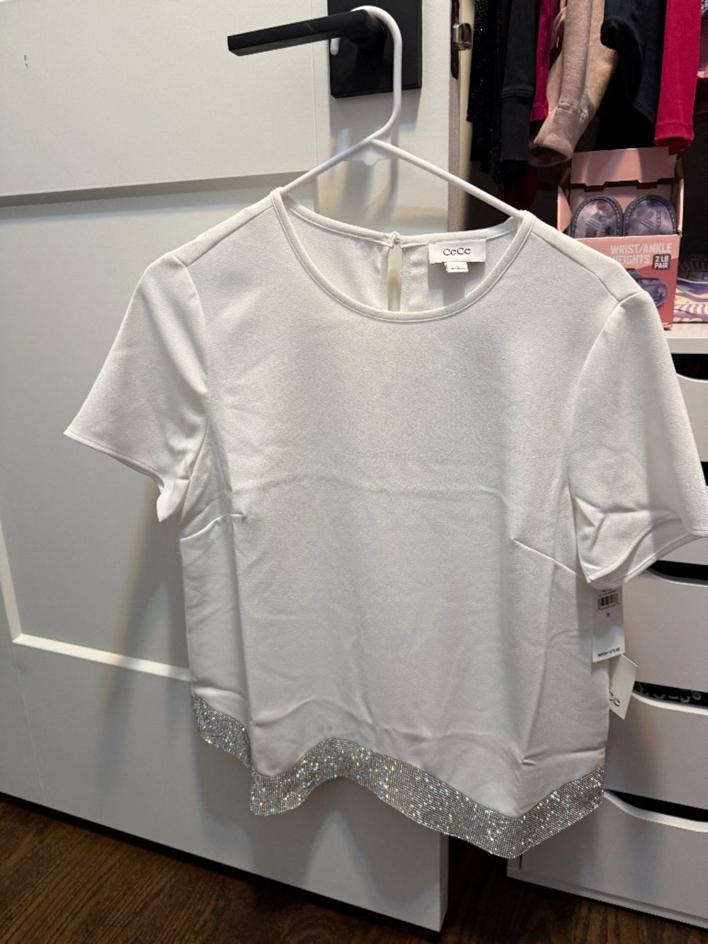 Womens Cece white blouse